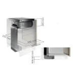 KIT INSTALLAZIONE FILTRANTE SOTTO ZOCCOLO NT-FIT