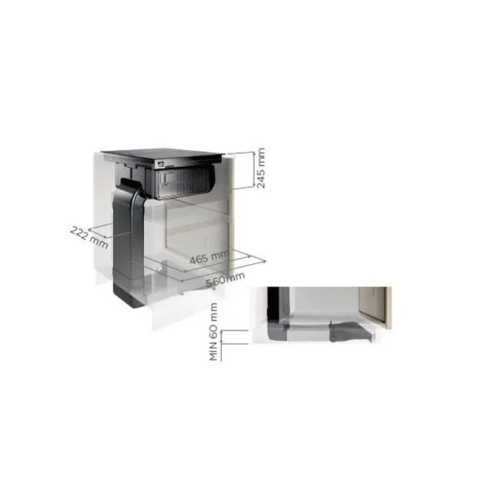 KIT INSTALLAZIONE FILTRANTE FUORI ZOCCOLO NT-FIT