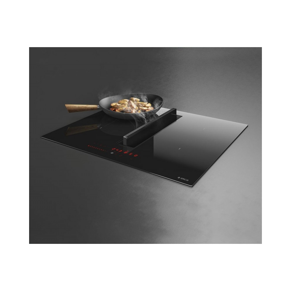Elica Nikola Tesla Fit BL/A/72 72cm: Planta de cocción de inducción con Hood integrado