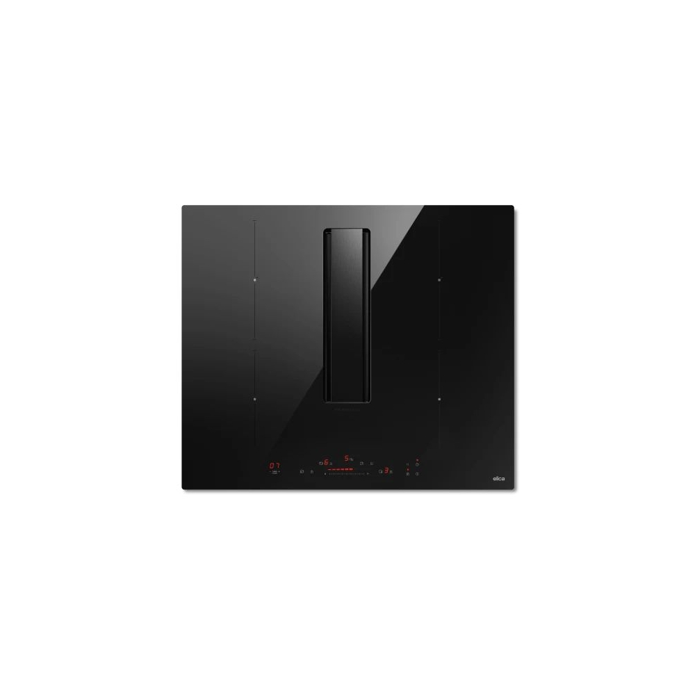 Elica NikolaTesla Alpha B 60cm: Piano Cottura a Induzione con Cappa Integrata e Design Minimal | Dueg Store