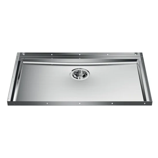 Foster 5557 246: Fregadero de cocina de acero inoxidable, diseño moderno, 80 cm