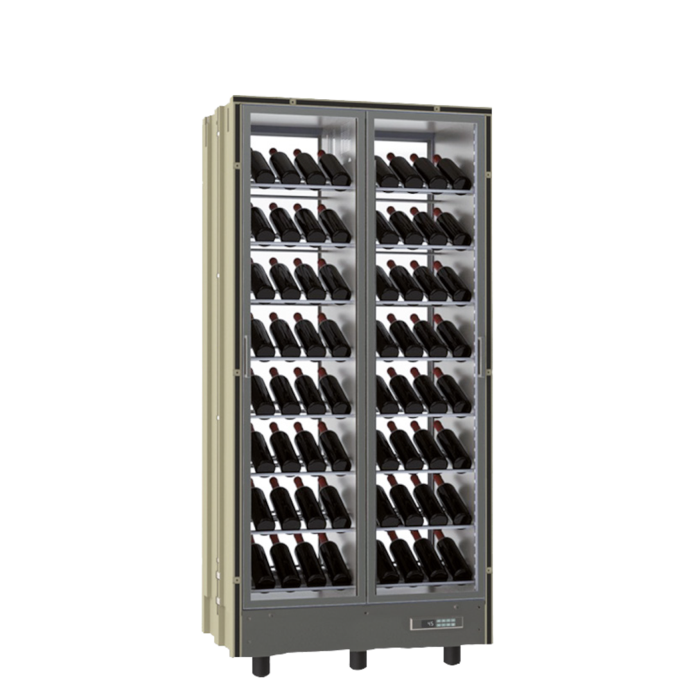 Wine Cellar 112 Bottles |Positioning at 45° |IP Industrie del Freddo