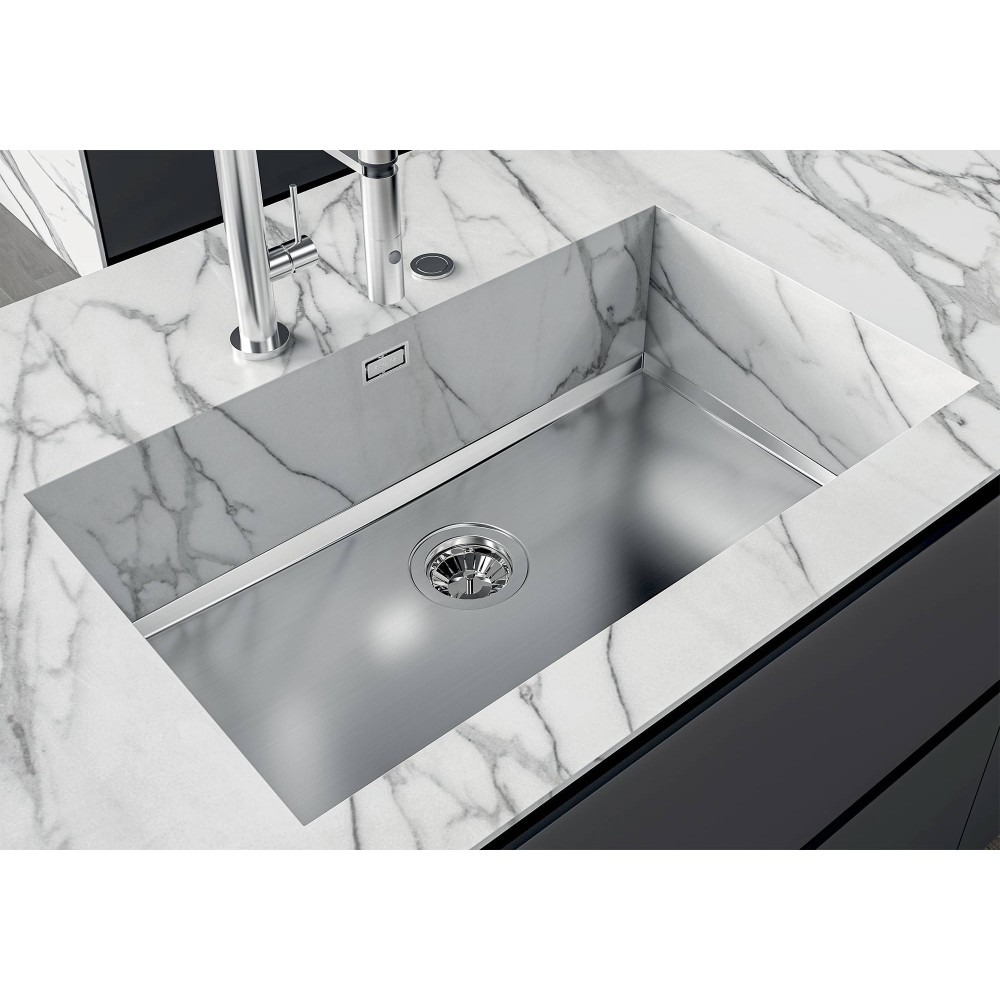 El fregadero Foster 5554 346 60 cm: Acero inoxidable, Diseño moderno, Calidad Foster