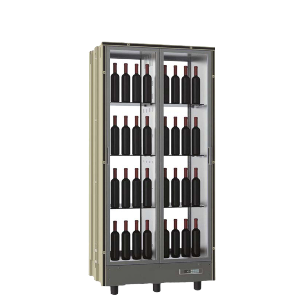 Cantina Vino 128 Bottiglie | Posizionamento Verticale | IP Industrie del Freddo