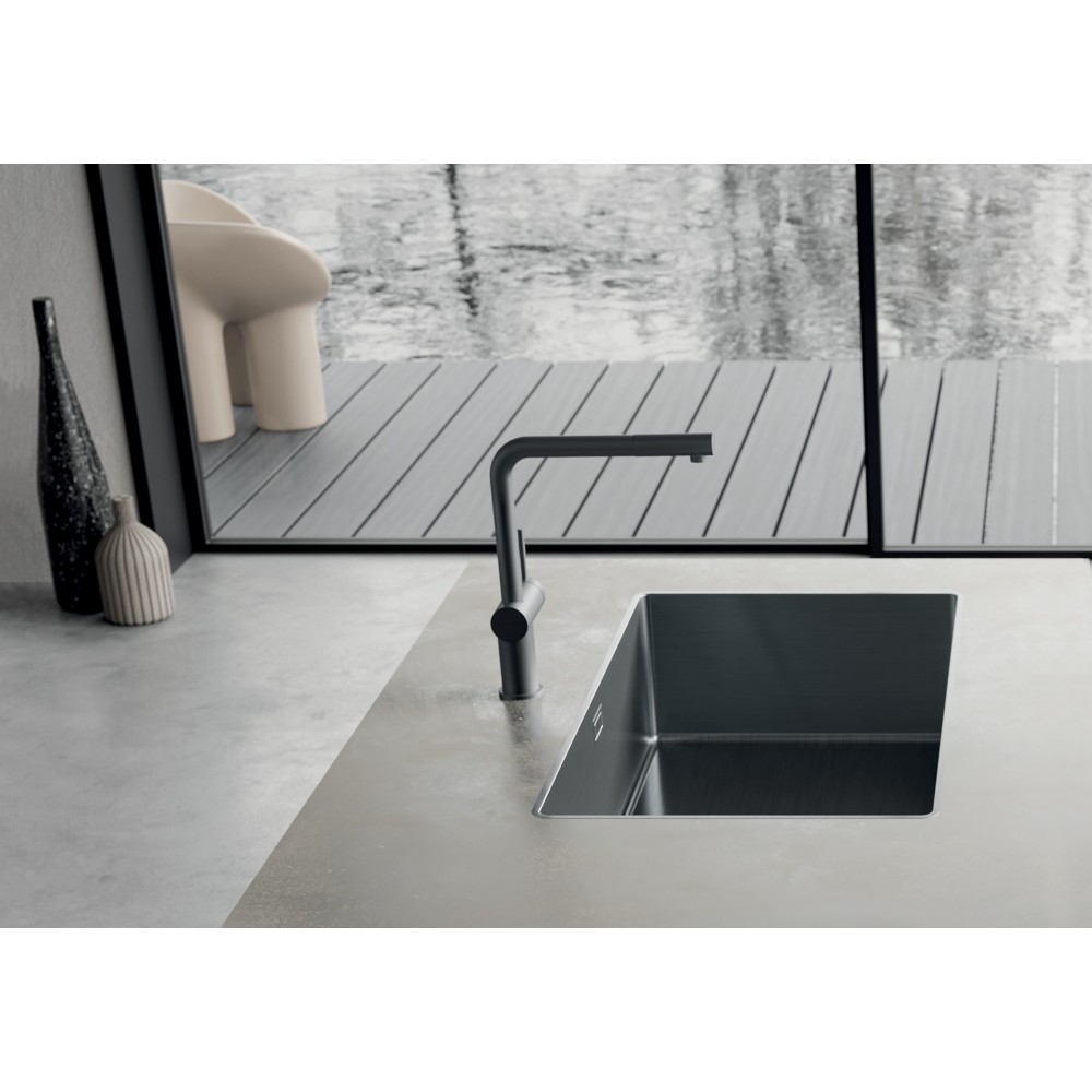 The sink Foster Phantom Gun Metal 4371 006 | Design Elegant, Maximum Functionality