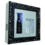 Quadro Vino n. 12: expositor refrigerado para vino elegante y funcional