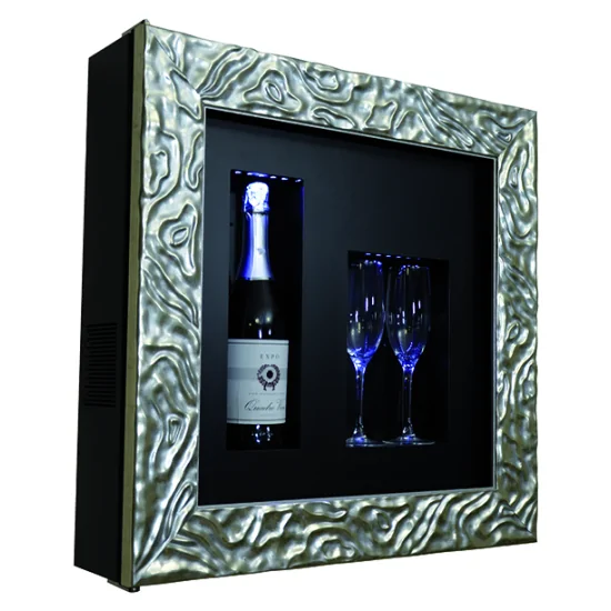 Quadro Vino n. 12: Exposant réfrigéré pour le vin élégant et fonctionnel