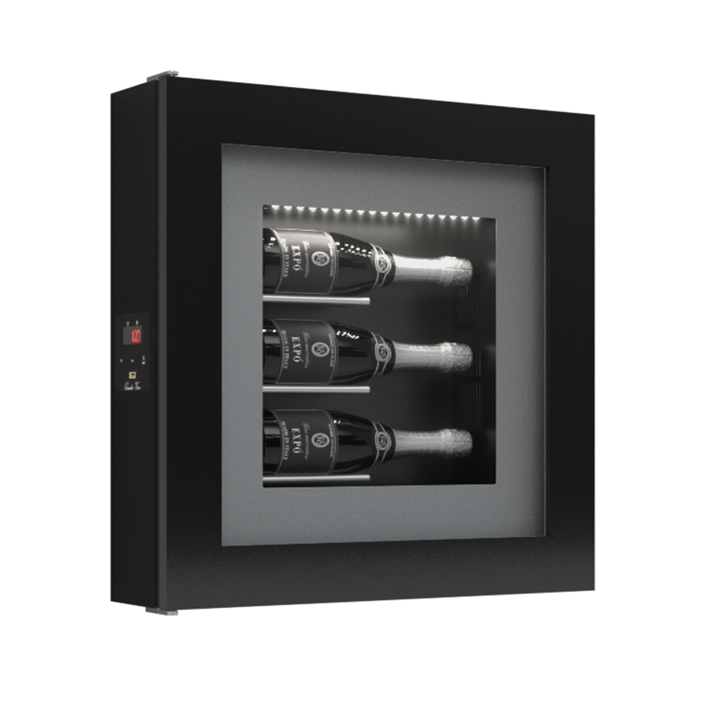 Weinrahmen n.30: Kühlvitrine für Sekt