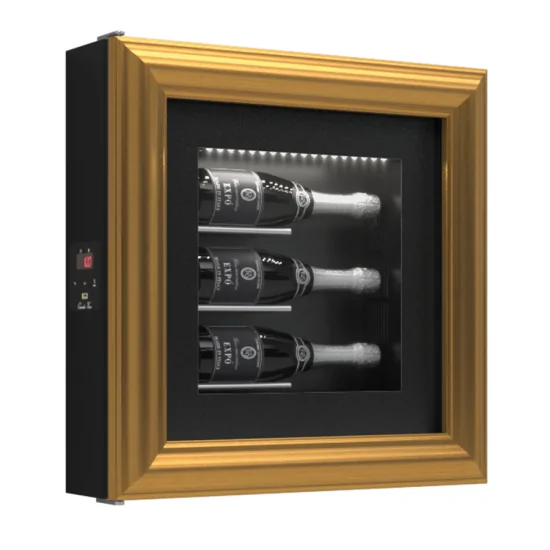 Weinrahmen n.30: Kühlvitrine für Sekt