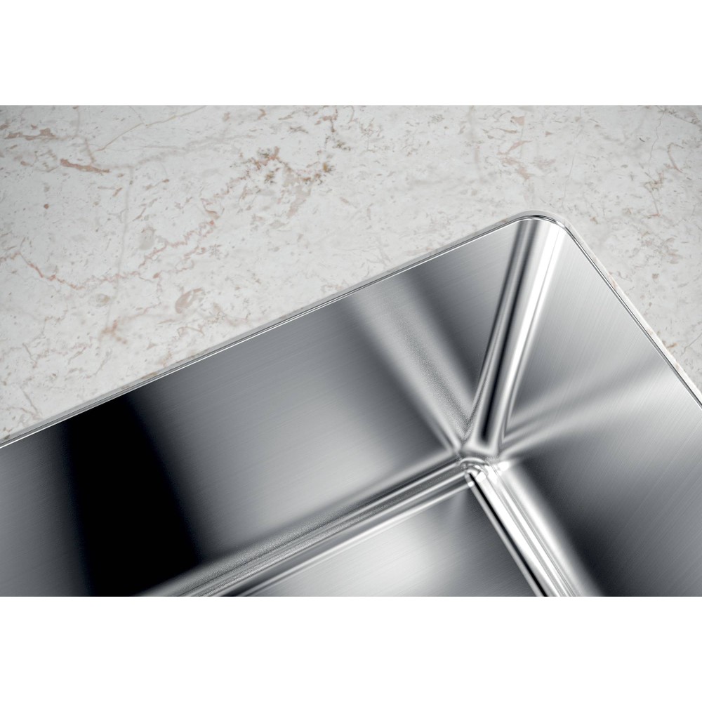 El fregadero Foster 4340 056: Elegante y duradero, perfecto para pequeñas cocinas. Acero inoxidable de alta calidad-