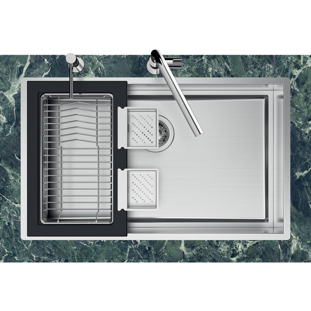 Foster 1257 056: Fregadero de acero inoxidable, 1 bañera de hidromasaje, Comprar en Duegstore