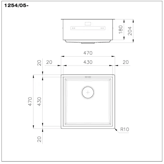 Foster 1254 056: Lavadora de acero inoxidable, Diseño moderno, Comprar en Duegstore