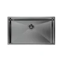 El fregadero Foster Gun Metal, mono tub: 710 x 400