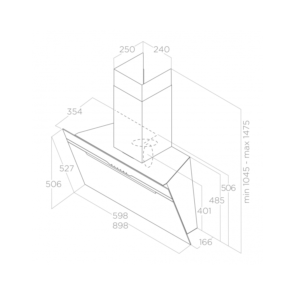Elica MAJESTIC BL/A/90 PRF0116967A