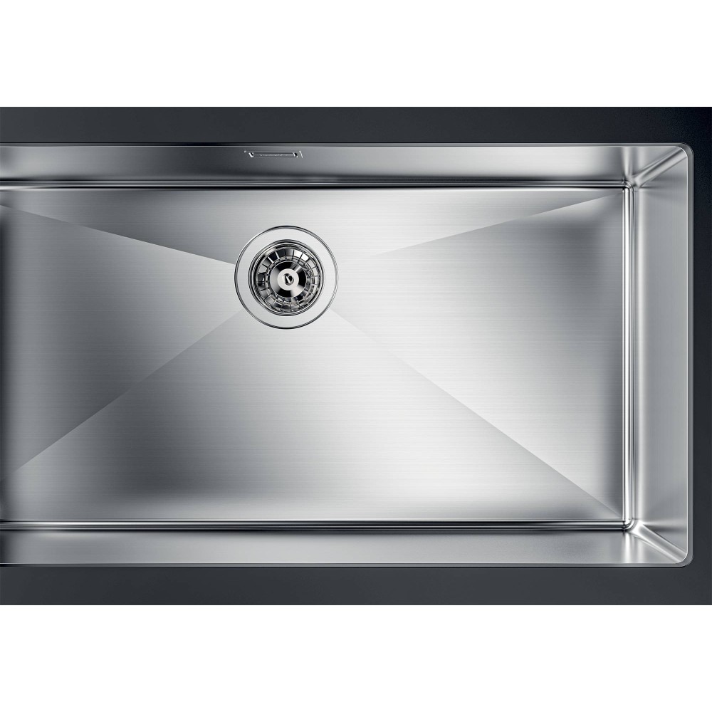 The sink Foster 1717 856 80 cm | 75x44 cm, 1 Bath, Stainless Steel - Duegstore