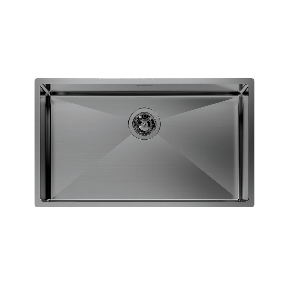 Lavello Foster 1717 856 80 cm | 75x44 cm, 1 Vasca, Acciaio Inox - Duegstore