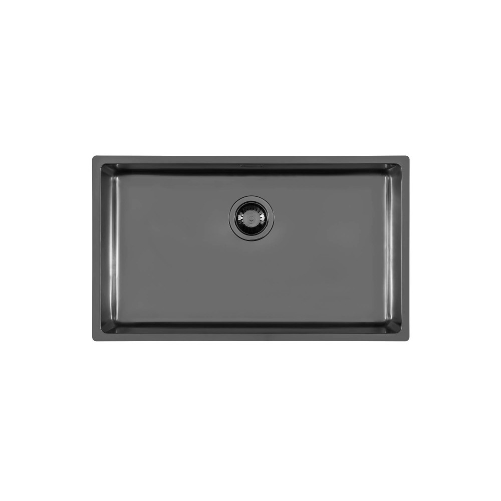 Lavello da Cucina Foster KE Gun Metal 80 cm - Eleganza e Resistenza