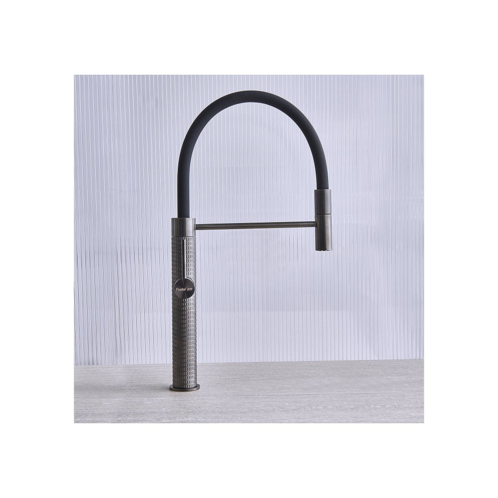 Miscelatore Cucina Foster Skin Gun Metal 8424 856: Design Elegante e Funzionalità Avanzata