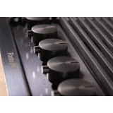 Piano Cottura Foster Milanello Gun Metal 5F - Eleganza e Potenza in Cucina