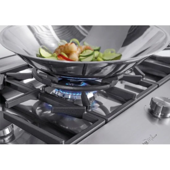 Foster 7639 006: Placa de gas profesional para su cocina, con quemadores Acabados Dual y Gun Metal