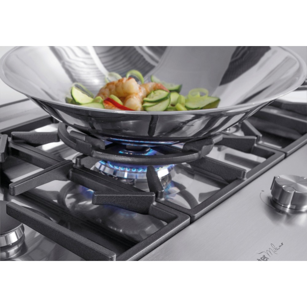 Foster 7639 006: Placa de gas profesional para su cocina, con quemadores Acabados Dual y Gun Metal