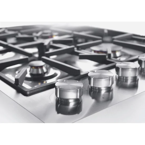 Foster 7639 006: Professionelles Gaskochfeld für Ihre Küche, mit zwei Brennern und Gun-Metal-Finish