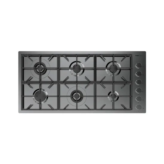 Foster 7639 006: Cuillère à gaz professionnelle pour votre cuisine, avec des brûleurs Finition double et Gun Metal