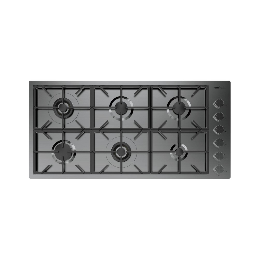 Foster 7639 006: Professional gas hob for your kitchen, with burners Dual and Gun Metal finish