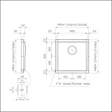 The sink Foster Phantom Base Copper 5554 248: Elegance and resistance for your kitchen