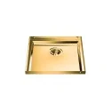 Phantom Base Gold sink 1 tub: 406 x 406