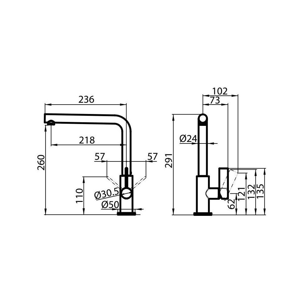 Mixer Kitchen Foster 8497 700: Elegance and Functionality