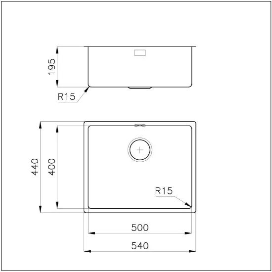 The sink Foster 2155 855: Buy the top of the range online