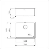 The sink Foster 2155 855: Buy the top of the range online