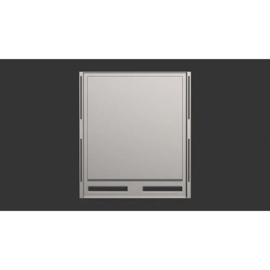 Placa Teppanyaki acero inoxidable - Fulgor Milano