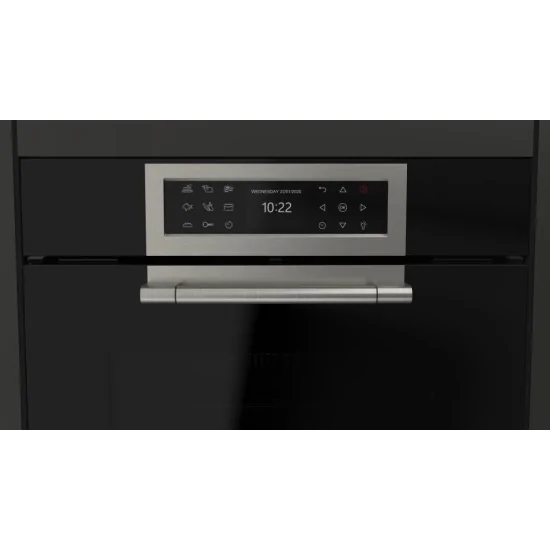 Fulgor Milano Cluster Concepto 60 Negro profundo: Elegancia y rendimiento en la cocina