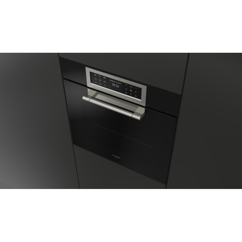 Fulgor Milano Cluster Concepto 60 Negro profundo: Elegancia y rendimiento en la cocina