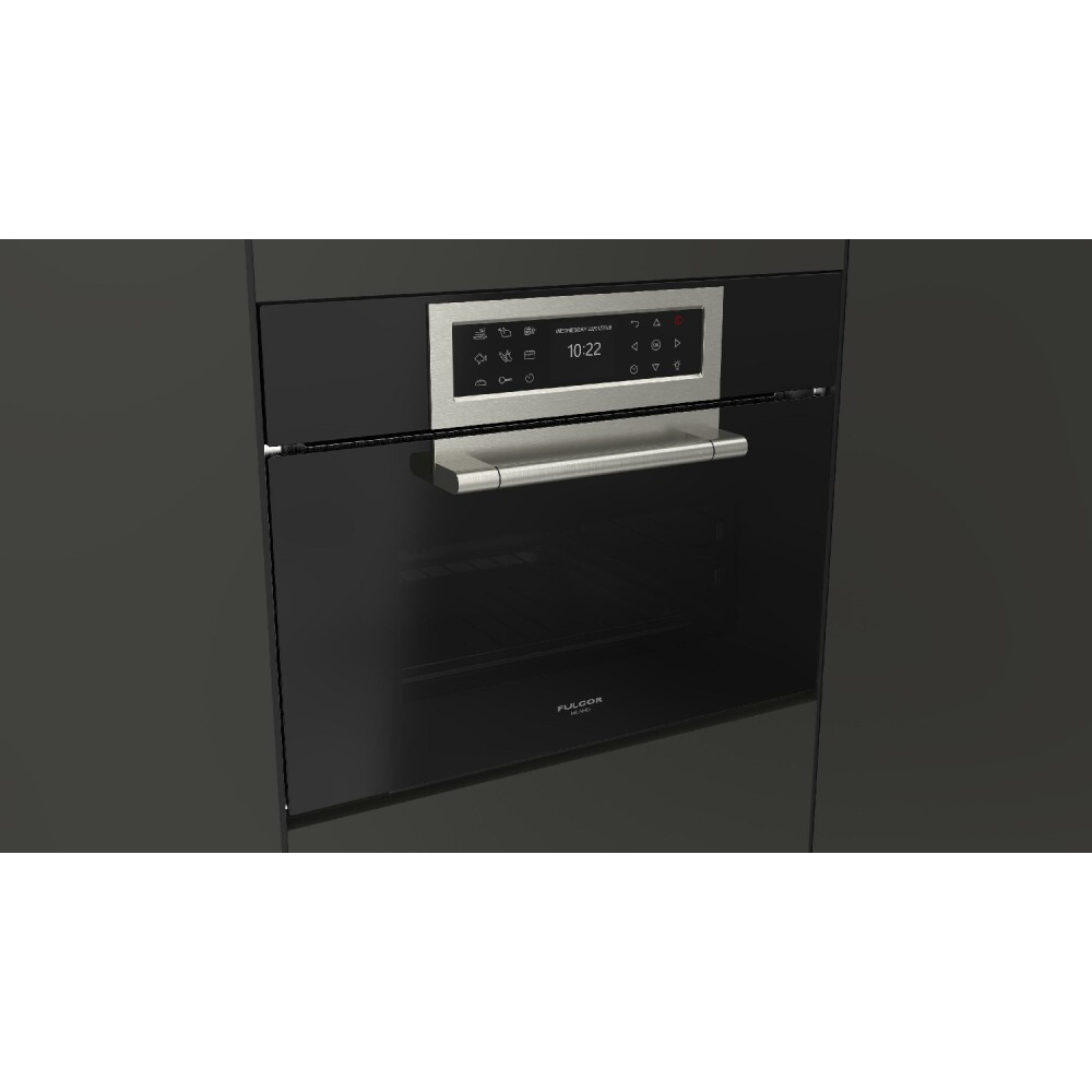 Meta Titolo: Fulgor Milano Cluster Concept 45: Forno a Vapore Combinato per una Cucina Sana