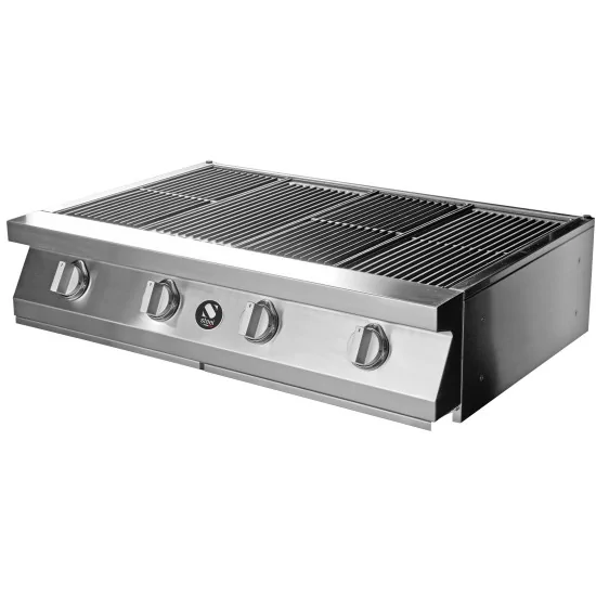 Rendez votre expérience de grillade unique avec le Barbecue SWING TOP 90 de la prestigieuse marque Steel Cucine.