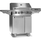 Barbacoa de gas W7C-3 de acero SWING 70 - Cuadrícula perfecta en poco espacio