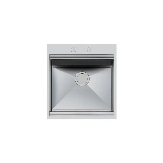 Раковина Foster 1025 050 - Нержавеющая сталь, основание 60 см