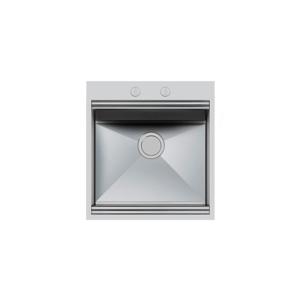 Раковина Foster 1025 050 - Нержавеющая сталь, основание 60 см