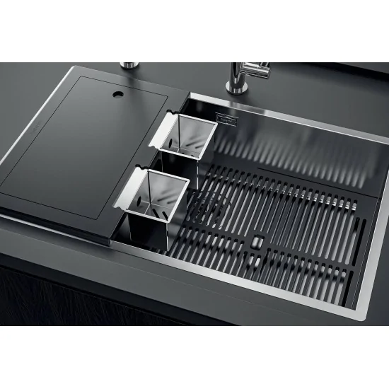 Il lavello Foster 1257 050 Quadra EVO è la scelta ideale per chi cerca un prodotto di alta qualità e dal design elegante. Realiz