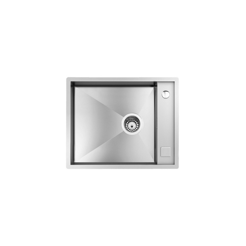 The sink Foster Quadra EVO 1255 050 - Stainless Steel Brushed - Base 60 cm