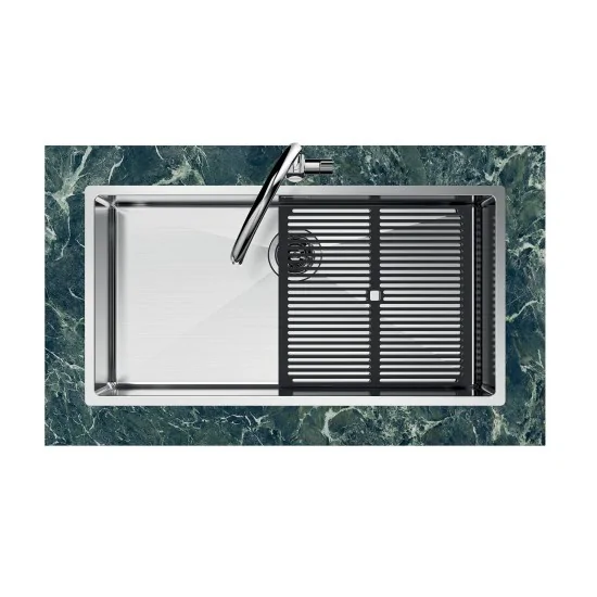 Lavello da Cucina Foster Base 80 cm - Acciaio Inox 1717 050