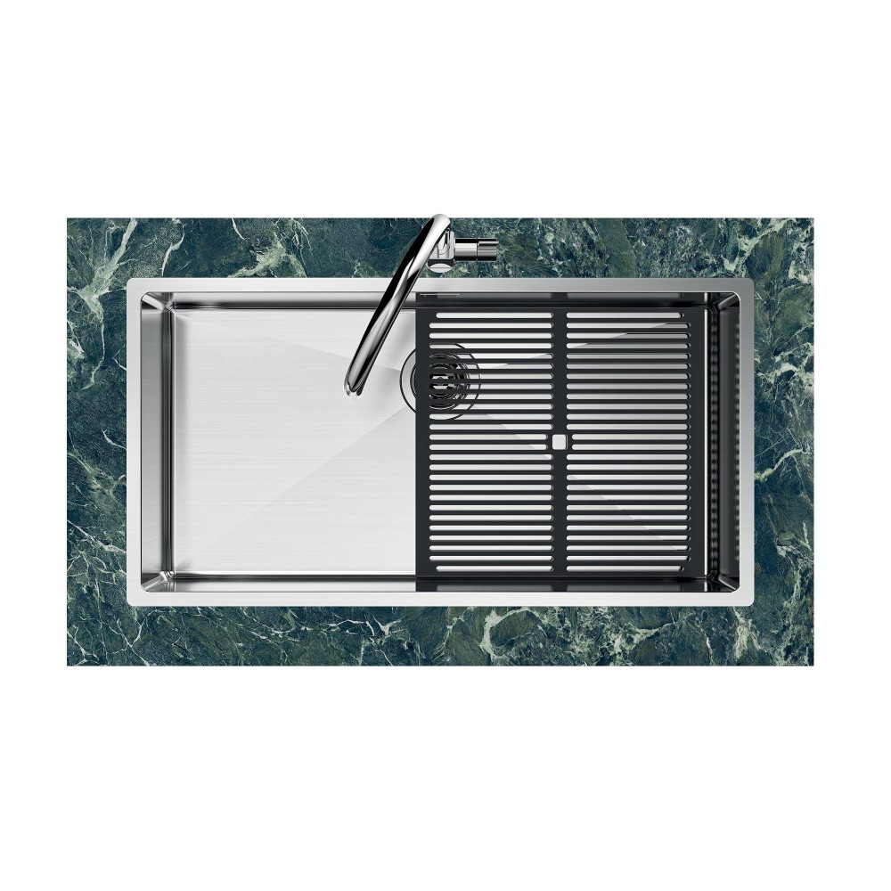 Fregadero de cocina Foster Base 80 cm - Acero inoxidable 1717 050