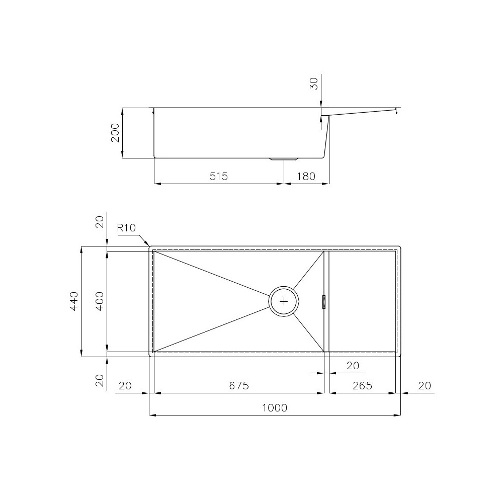 Foster Quadra 1220 050 - Inox Lavage en acier