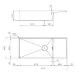 Foster Quadra 1220 050 - inoxidable Lavadora de acero