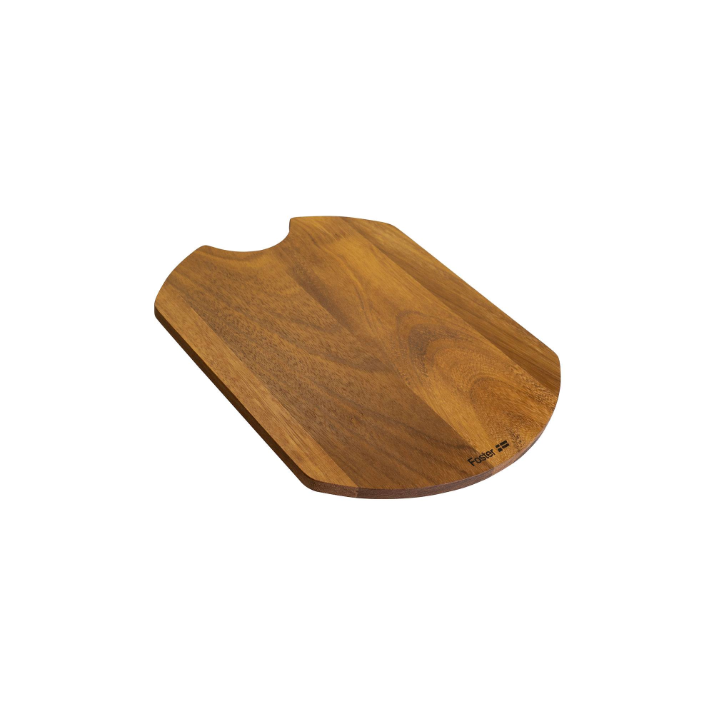 Il tagliere Foster 8648 002 in legno Iroko è la scelta perfetta per gli amanti della cucina. Robusto e resistente, ideale per ta