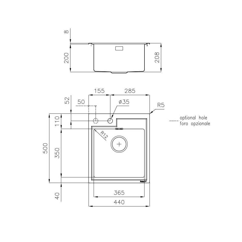 Foster 4151050: Fregadero incasso de acero inoxidable, calidad y resistencia