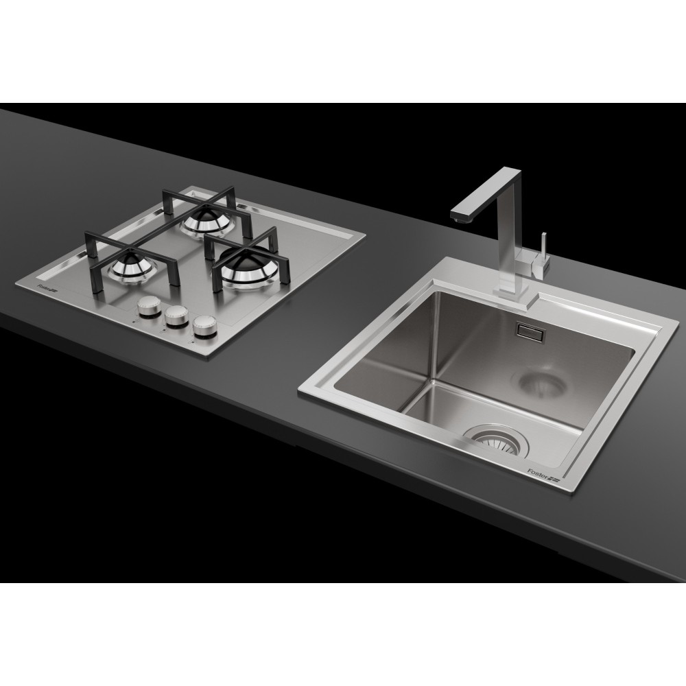 Foster 4151050: Lavello Incasso in Acciaio Inox, Qualità e Resistenza